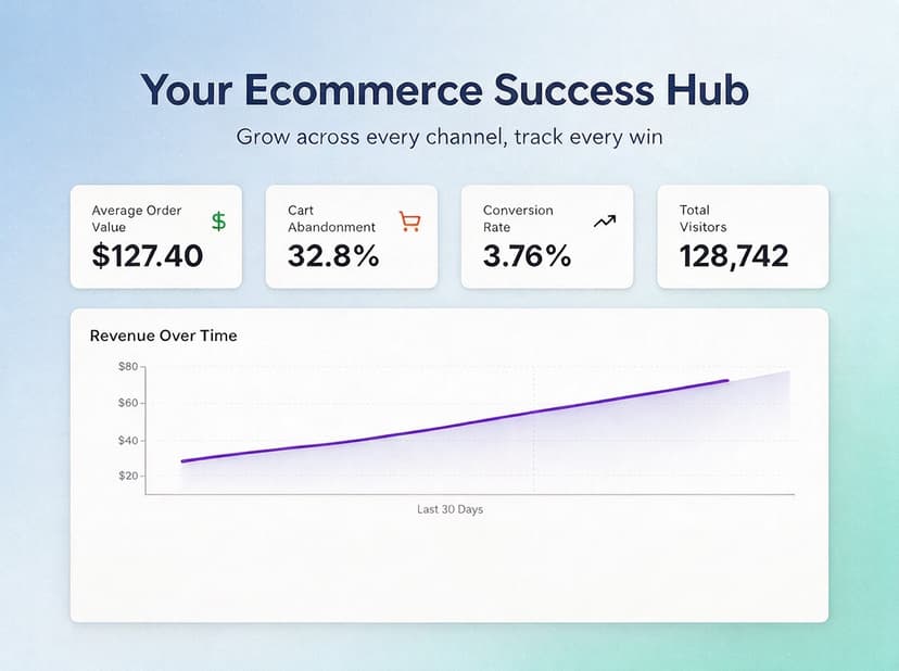 Real-time sales analytics feature