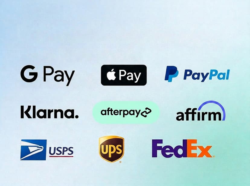 Integrated payments and shipping feature